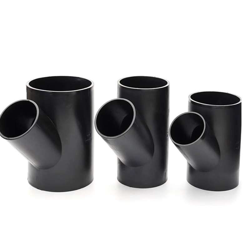 Тип сток штуцеров трубы y дренажа Hdpe соединения Buttfusion сифона тройника
