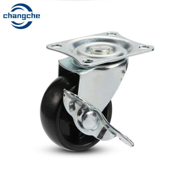 6 Inch Overall Height Industrial Strength Heavy Duty Caster Wheels 4 Inch Diameter