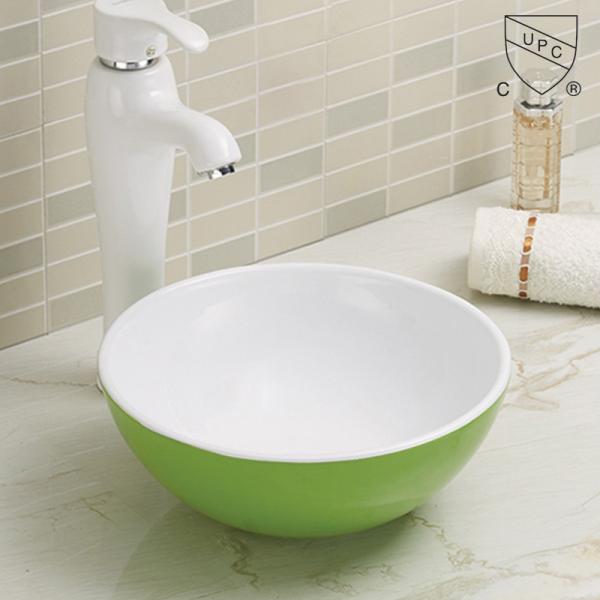 Покрашенная лаборатория таза держателя Bathroom тщеты цвета Matt верхняя вокруг керамической раковины