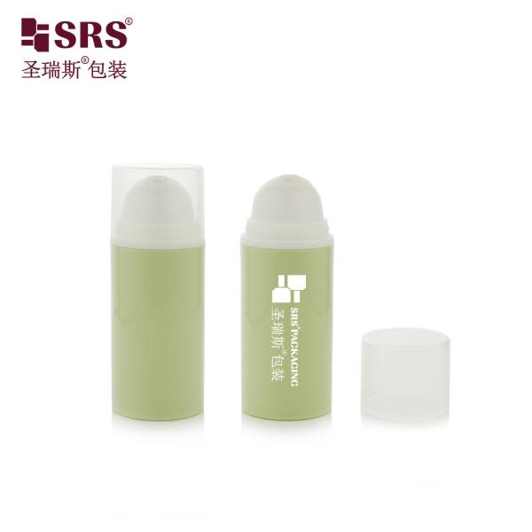 PA0203 Économie circulaire Récipients cosmétiques prêts PCR PP Pompes sans air pour lotion 15 30 50 ml