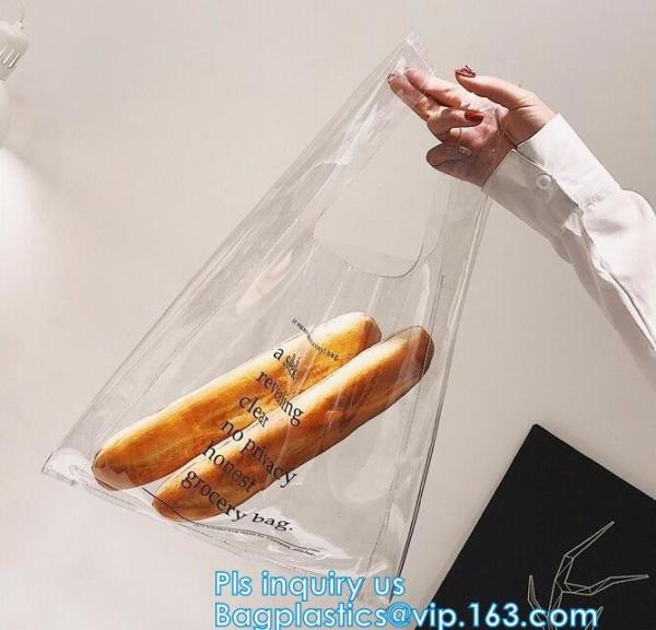 portable transparent beach tote bag, Beach BagTote Clear PVC Bag For Beach, Storage Fashion Leisure Shoulder Modern Desi