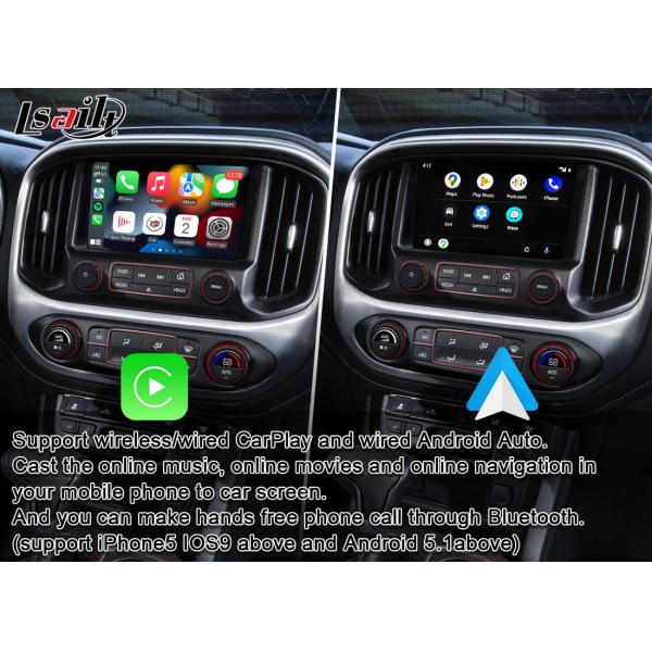 Беспроводной интерфейс автомобиля андроида CarPlay для GMC с игрой Google, YuTube, работы Waze в каньоне Acadia