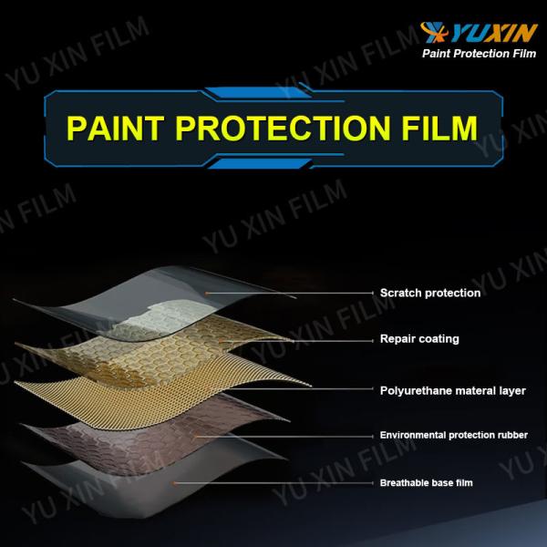 10Mil Thickness Anti Scratch TPU Clear PPF Car Paint Protection Film 152cmx15m