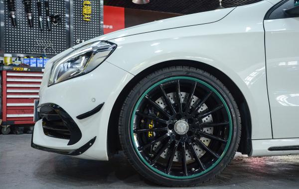 Benz A200 de Mercedes Big Brake Kit For do pistão de BBK seis 18 rotor da roda 355*32mm da polegada