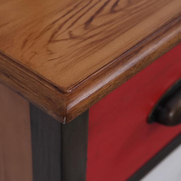 Шкаф живущей комнаты хранения напитков высоты доски 108cm MDF европейский ретро