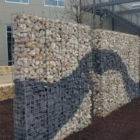 Boîte en gabion à fil galvanisé soudé à chaud pour clôtures de murs