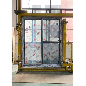 Australian Standard Sliding Glass Door with Double-layer Tempered Glass and Built-In Insect Screen