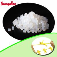 Material elastomérico TPE composto de borracha termoplástica branco opaco 10A~95A para bonecas de brinquedo