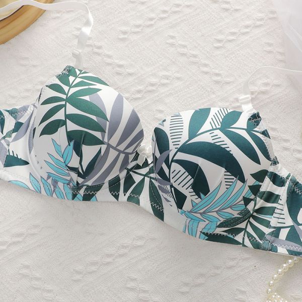 Women Lingerie Printing Set Ladies Set Factory Wholesale Lingerie Comfortable Women Bra Set Printing