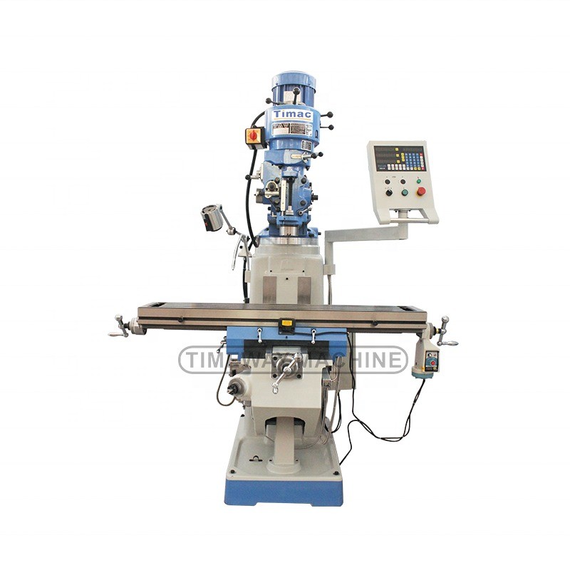 3HP Milling Head Vertical Turret Milling Machine High Precision Milling