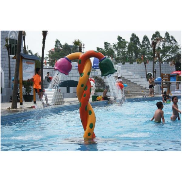 Le jeu d'Aqua d'équipement de parc d'Aqua, jet de récréation de famille badine le jeu de l'eau pour le parc d'Aqua