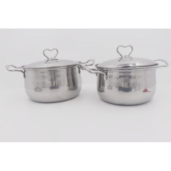 Household 0.7mm Stainless Steel Cookware Sets America Soup Pot