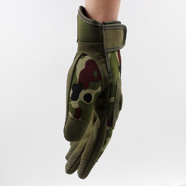 Camo Military Tactical Gloves Mix Blended Material High Strength Touch Screen Compatibile