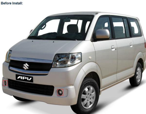 Buy Suzuki APV front fog lamp LED DRL daytime running lights ring kits