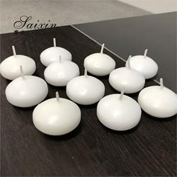 ZT-009 Gráfico pequeno tamanho 4.5cm vela flutuante para decoração de casamento vaso cilindro