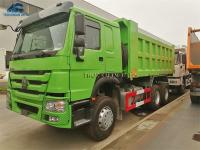 18 medidores cúbicos dez Wheeler Dump Truck SINOTRUK HOWO 371HP 6x4