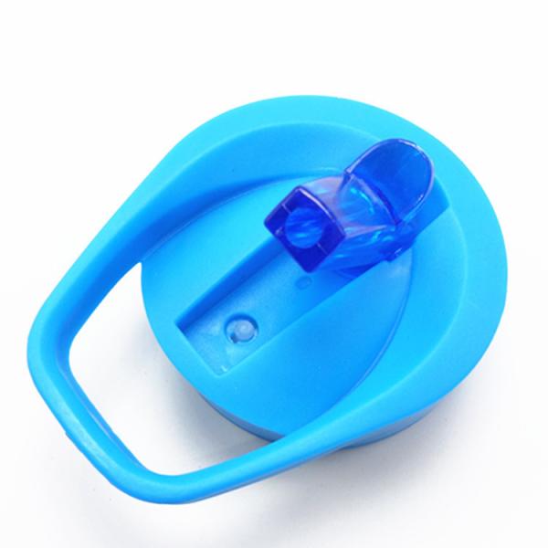 Renewable RAS  Handle-equipped Single-layer Straight-topped Water Bottle  700ml Plastic Sports Water Bottle GRS Certified