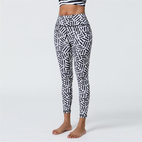 Sport Yoga Pants High Waist Tights Butt-lifting Yoga Leggings Printed Women's Fitness Leggings