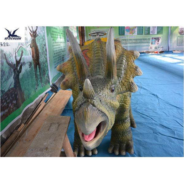 Dinosaur Theme Park Facility Large Ride On Dinosaur Kids Attractive Riding Dinosaur