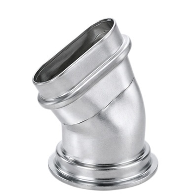 Stainless Steel Eccentric Reducer Exhaust Elbow with Customizable Dimensions for Automotive and Industrial Applications