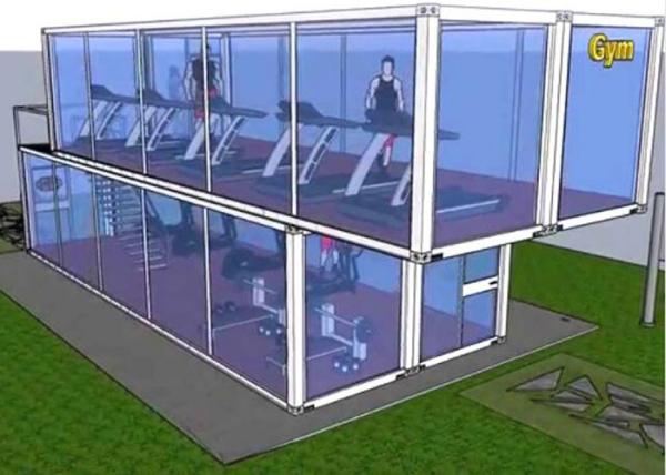 Topshaw America Prefab House Modular 20ft 40ft Shipping Fast Food Container Cafe Restaurant For Sale