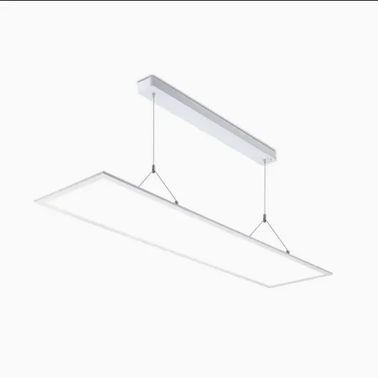 Stainless Steel LED Panel Light Suspension Kit Adjustable Dual Point Support