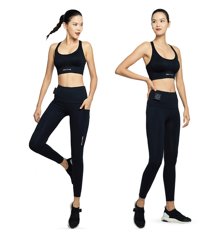 Тонкая талия уменьшает брюки разминки Sportswear Ems живота идущие