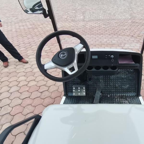 Qingdao China factory supply mini electric golf carts cheap price 60V battery golf buggy with 2 seats