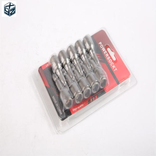 1/2in Drive CRV Material 6.35 Hexagon Magnetic Nut Driver Set for Hand Electric Tools