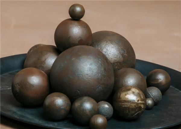 High Output Forging Steel Cast Iron Ball 20mm - 150mm Good Wear Resistance