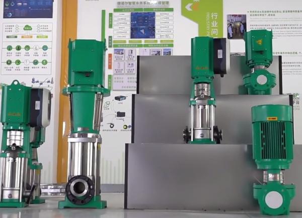 Pompes centrifuges à plusieurs étages verticales à fréquence variable