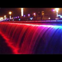 Iluminação LED especial Fonte de chuva de água exterior