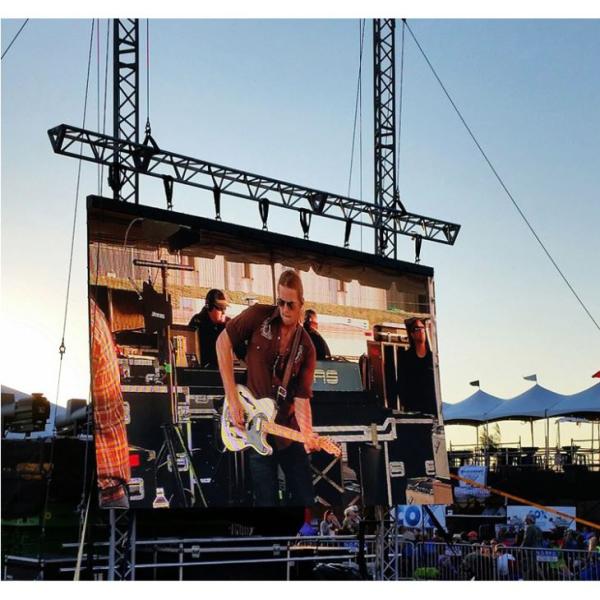 LED Screen Rental Outdoor LED Screen Rental P3.91 500*1000mm 1-2 Years Warranty