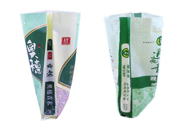 Multi Colored BOPP Laminated PP Woven Bags For Sugar Single Folded