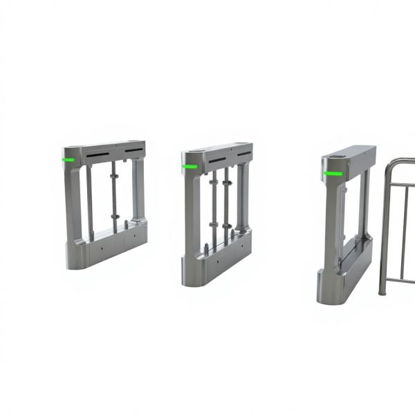 2 Way Flap Barrier Gate Access Control Speed Gate Turnstile Anti Pinch