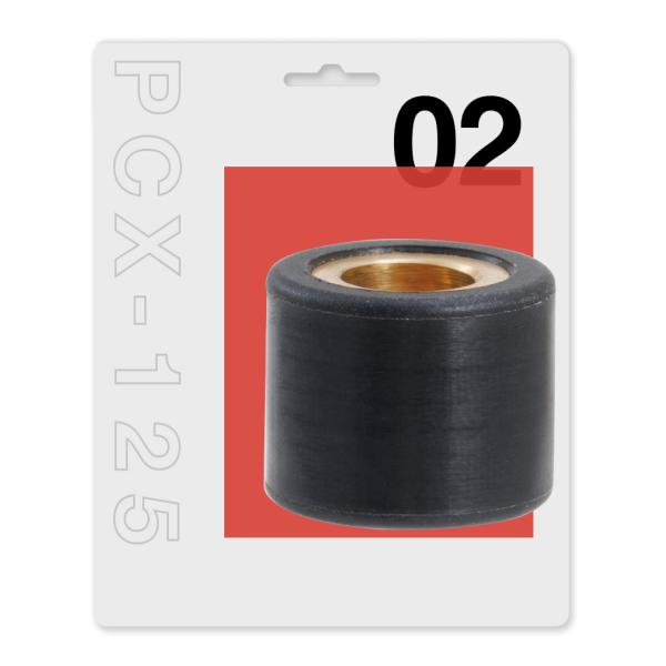 T-MAX 530 25x15 Copper Core Scooter Roller Weight 19X15.5 12g Refit Variator Pulley