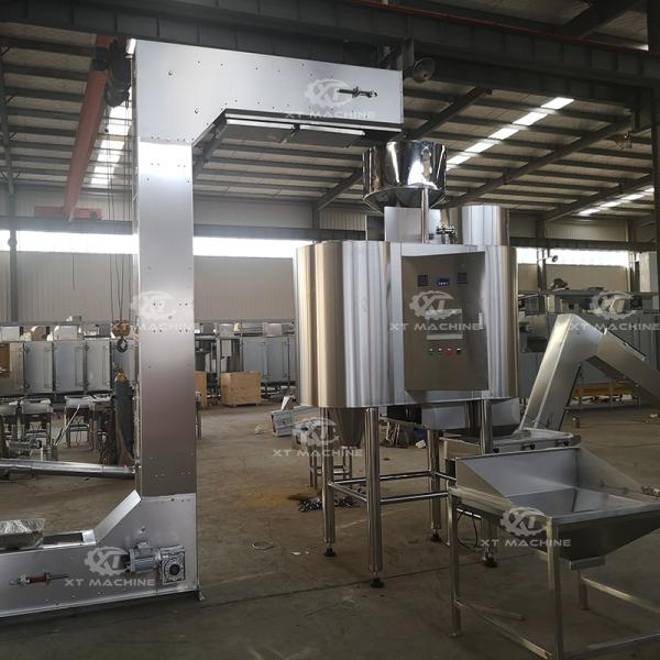 Máquina automática de pelar nueces de maní de 220V/380V 2000KG/H