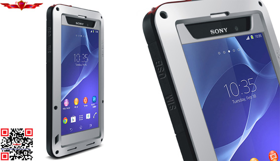 Aluminum Dirtproof/Shockproof/Waterproof Case For Sony Xperia Z2 Multi Color Gift Box Yes