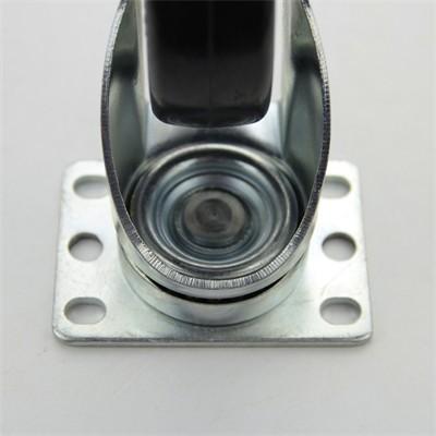 ESD Rubber 100KG 120KG 3 Inch Swivel Casters With Brake For Office Chairs