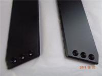 Black Anodized Aluminum Prototype Services , CNC Rapid Aluminum Machining