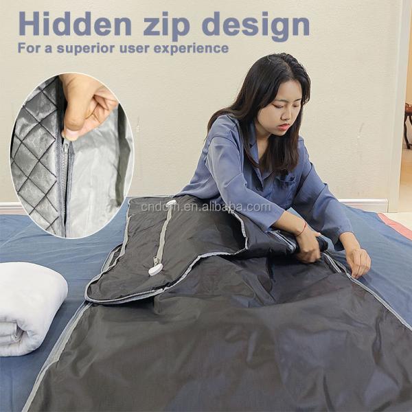 100-240V Waterproof Steaming Thermal Blanket for Far-infrared Sauna and Weight Loss