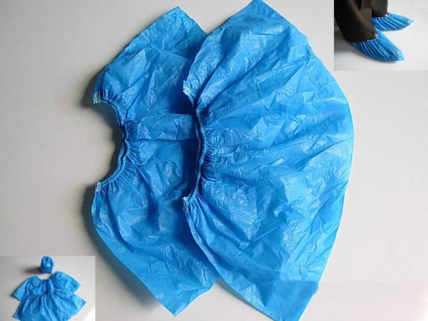 Non Toxic Disposable Overshoe Covers , Disposable Foot Covers ISO9001 Approval
