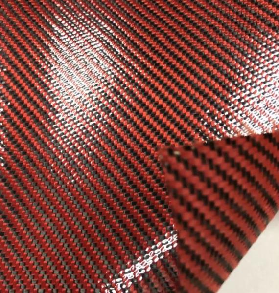 TPU 3K Carbon Fiber Fabric Shoes Belts Wallets Bags Hats Accesories Material