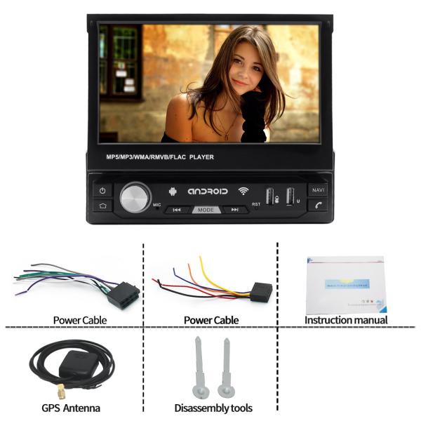 Android Car Player 7 Inch Universal Android Car Radio 1 Din Dvd Radio GPS GPS WIFI HD