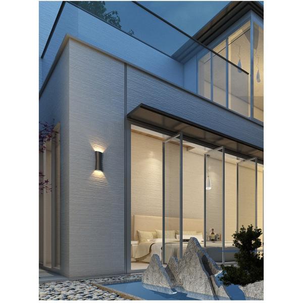 Modern wall mounted lamps decorative outdoor waterproof up down wall lamp courtyard garden hotel villa house wall light