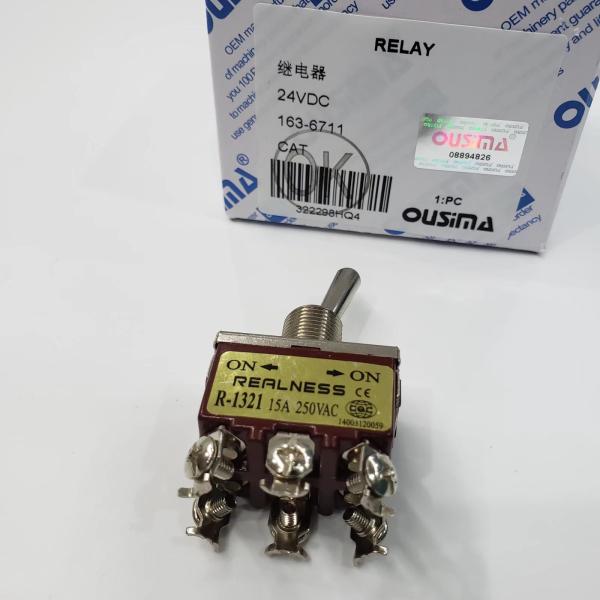 163-6711 relé de alavanca de 3 dentes para Cat Excavator 312D 330C 365C