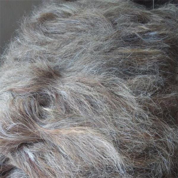 Washed Double Drawn Horse Mane Hair for Paint Brush