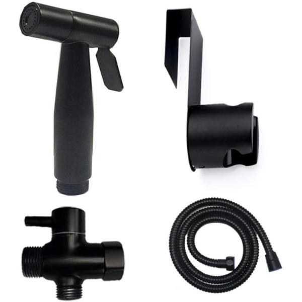 304 Stainless Steel Brushed Pressurize Spray Gun Assortment for Bathroom Supply Needs