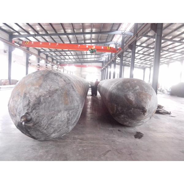 Floating Rubber Marine Salvage Airbags Black Color Thickness Over 5.5mm