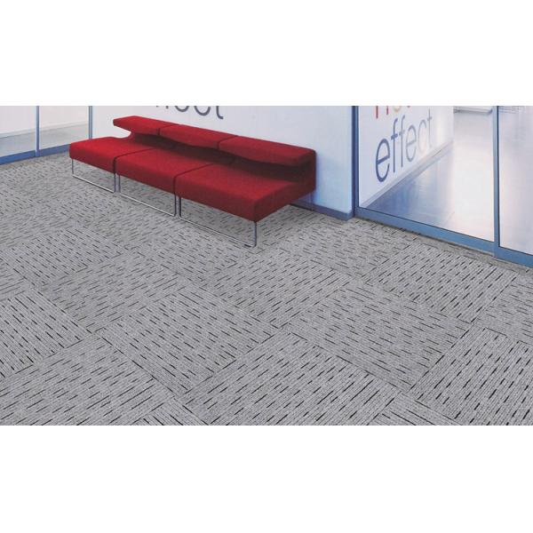 Stain Proof Hotel Carpet Flooring 50*50 Cm For Indoor , Restaurant , Hall